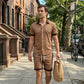 🍃💨😎 LIMITED-TIME 50% OFF! Lightweight Men's Matching Set – Printed Short Sleeve + Shorts, Moisture-Wicking, Quick-Dry – Great for Gym, Hiking, or Lounging at Home 🏋️‍♂️🛋️