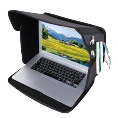 🔒✨ LIMITED-TIME 50% OFF! Privacy & Anti-Glare Laptop Case – Flip-Open Sunshade Reduces Eye Strain, Keeps Screen Visible in Bright Sun – Perfect for Garden Offices, Park Benches & Beach 🏖️🌳