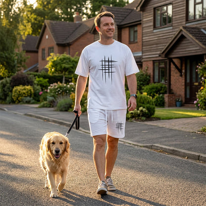 ❄️🍃😎 LIMITED-TIME 50% OFF! Keep Cool This Summer: Men’s Casual Top & Shorts Set – Moisture-Wicking, Relaxed Fit, No Ironing Needed – Ideal for BBQ, Camping or Just Chilling at Home 🍖🏕️