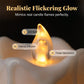 🕯️❤️🍷 LIMITED-TIME 50% OFF! Romantic LED Flameless Dripping Light Candles – Realistic Wax Drip Effect, Flickering Warm Glow – Safe for Home, Restaurant or Bedroom, No Fire Hazard 🏠✨