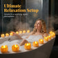 🕯️❤️🍷 LIMITED-TIME 50% OFF! Romantic LED Flameless Dripping Light Candles – Realistic Wax Drip Effect, Flickering Warm Glow – Safe for Home, Restaurant or Bedroom, No Fire Hazard 🏠✨