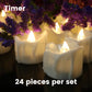 🕯️❤️🍷 LIMITED-TIME 50% OFF! Romantic LED Flameless Dripping Light Candles – Realistic Wax Drip Effect, Flickering Warm Glow – Safe for Home, Restaurant or Bedroom, No Fire Hazard 🏠✨