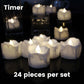 🕯️❤️🍷 LIMITED-TIME 50% OFF! Romantic LED Flameless Dripping Light Candles – Realistic Wax Drip Effect, Flickering Warm Glow – Safe for Home, Restaurant or Bedroom, No Fire Hazard 🏠✨