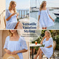 📢📢50% OFF !! ⏰Women's Square Neck Smocked Dress