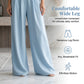 👗🌸✨ LIMITED-TIME 50% OFF! Women’s V-Neck High Waist Wide Leg Jumpsuit – Flattering Silhouette, Breathable Fabric, Elastic Back – Effortless Chic for Office, Brunch or Date Night 💼🥂