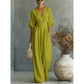 👗🌸✨ LIMITED-TIME 50% OFF! Women’s V-Neck High Waist Wide Leg Jumpsuit – Flattering Silhouette, Breathable Fabric, Elastic Back – Effortless Chic for Office, Brunch or Date Night 💼🥂