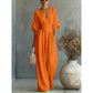 👗🌸✨ LIMITED-TIME 50% OFF! Women’s V-Neck High Waist Wide Leg Jumpsuit – Flattering Silhouette, Breathable Fabric, Elastic Back – Effortless Chic for Office, Brunch or Date Night 💼🥂