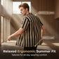 📏✨👔 LIMITED-TIME 50% OFF! Vertical Stripe Short Sleeve Tee for Men – Slimming Optical Illusion, Lightweight & Wrinkle-Resistant – Effortlessly Smart for Dates, Travel or Smart Casual 🎥🍽️