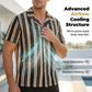 📏✨👔 LIMITED-TIME 50% OFF! Vertical Stripe Short Sleeve Tee for Men – Slimming Optical Illusion, Lightweight & Wrinkle-Resistant – Effortlessly Smart for Dates, Travel or Smart Casual 🎥🍽️