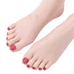 🎁2026 New Arrivals 50% OFF💥Instant Pedicure Sheer Stockings with Artificial Toenails
