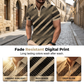 🎁2026 New Arrivals 50% OFF💥Men's Geometric Print Collared Shirts – Muscle Fit, Breathable, Fade Resistant ✨