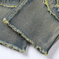 🏆LAST DAY SALE 50% OFF🔥Men's Deconstructed Frayed Flare Jeans