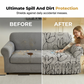 🛋️ LIMITED‑TIME 50% OFF! 🧵 Universal Stretch Fitted Couch Slipcover – Ruffled Hem & Sofa Protection 🏡