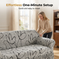 🛋️🏠 50% OFF! 🌸High-Stretch Sofa Slipcover – Ruffled Hem & Full Protection