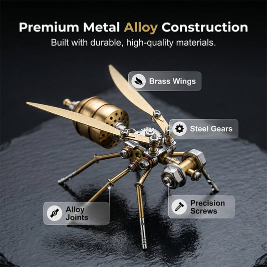 🐝🔧 Hot Pick! 🧩⚙️ 3D Metal Bee Puzzle Assembly Model Kit – Premium metal alloy, intricate gear details, and rewarding DIY build. Perfect for hobbyists, collectors, and puzzle lovers! 🏆 Loved by 5,463+ builders!