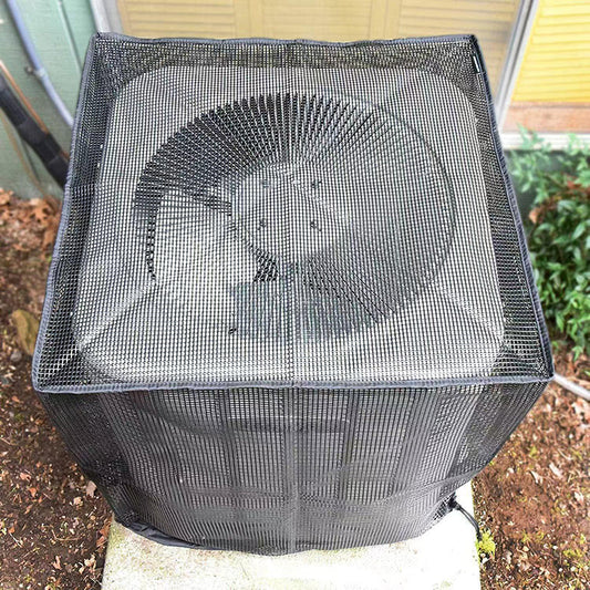 🌬️ 50% OFF NOW! 🛡️ Outdoor Air Conditioner Protective Mesh Cover – Full Coverage, Breathable Nylon, All-Season Debris Protection ✨