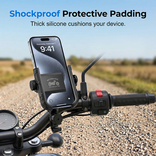 🚴‍♂️ BUY 2 GET 1 FREE! 📱 Quick-Release Bike Phone Mount – SecureLock stability, shockproof & tool-free install – 61K+ sold – Secure & easy for every ride 🔥