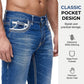 👖💪 LIMITED TIME 50% OFF! 🔄High-Stretch Men's Jeans – Ultimate flexibility & all-day comfort – Move freely from work to weekend.