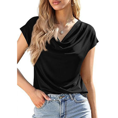 👗🌟 50% OFF! 🎁Cowl Neck Top – A must-have gift for her.