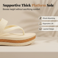 👡 50% OFF NOW! 🌺 Women's Woven Strap Platform Flip-Flops – Cloud-Like Cushion, Non-Slip Sole & Elevated Summer Style ✨