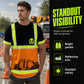 👷‍♂️🔦 LIMITED TIME 50% OFF! 🦺High-Visibility Work T-Shirt – Neon bright & reflective stripes – Stay seen, stay safe on site.