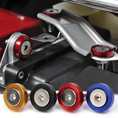 🔩 2026 Sale — Over 57,000 Sold!🔥 10 Pcs Automotive Screw Spacers – Premium Aluminum Alloy 🚗