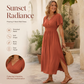 🌸👗 LIMITED TIME 50% OFF! 💃Summer V-Neck Maxi Dress – Breezy fit, casual elegance for any occasion.