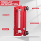 🚪 50% OFF NOW! 📐 Hinge Mortise Jig Kit – Adjustable, Durable Aluminum & Easy Clamping 🔩