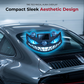 Solar Devil Eye LED Car Warning Light