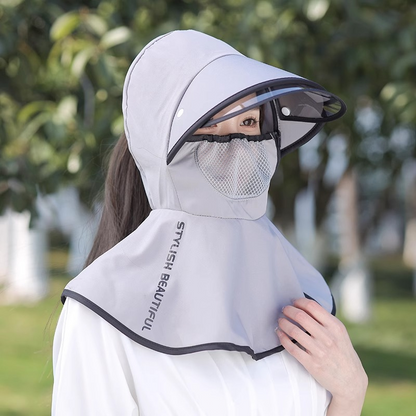 🎉 50% OFF! 🚴‍♀️ Viral Cycling Sun Hat – Full Shield, Zero Fog ✨