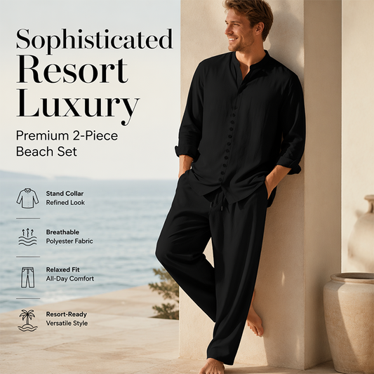 👖✨ 50% OFF! 👔Minimalist Shirt & Pants Set – Clean & versatile.