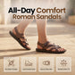 👞 50% OFF NOW! 🏖️ Roman Adjustable Sandals – Barefoot Comfort, Soft Flex Sole & Timeless Style for Summer ✨