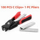 🔧 50% OFF NOW! 🐾 Heavy-Duty C-Type Staple Plier – Ergonomic Grip, Easy-Load & Powerful Leverage – For Cage Assembly, Fencing & Upholstery 🛠️