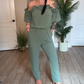 🌸🌊✨ 50% OFF! Off-Shoulder Frill Jumpsuit – Elegant, breezy, perfect for holidays.