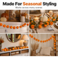 🌼🧡 50% OFF! 💡Artificial Marigold Flower LED String Light – Festive Halloween & Autumn Decor.