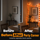 🌼🧡 50% OFF! 💡Artificial Marigold Flower LED String Light – Festive Halloween & Autumn Decor.