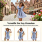 🌸👗 LIMITED TIME 50% OFF! 🎀V-Neck Babydoll Mini Dress – Cute, flared, everyday charm.