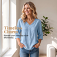 🔄👗 LIMITED TIME 50% OFF! 🌸V-Neck Flowy Top – Versatile style & all-day comfort – Pair with jeans, skirts, or shorts.