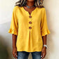👚🌸✨ 50% OFF! V-Neck Ruffle Blouse – Elegant, feminine, lightweight.
