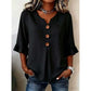 👚🌸✨ 50% OFF! V-Neck Ruffle Blouse – Elegant, feminine, lightweight.