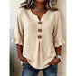 👚🌸✨ 50% OFF! V-Neck Ruffle Blouse – Elegant, feminine, lightweight.