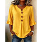 👚🌸✨ 50% OFF! V-Neck Ruffle Blouse – Elegant, feminine, lightweight.