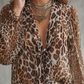 🌸🍃👕 50% OFF! V-Neck Leopard Top – Classic print, everyday comfort.