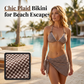 🌀👗 LIMITED TIME 50% OFF! 🌸3-Piece Halter Swimsuit Set – Mix & match, wrap skirt or top – Your go-to summer outfit.