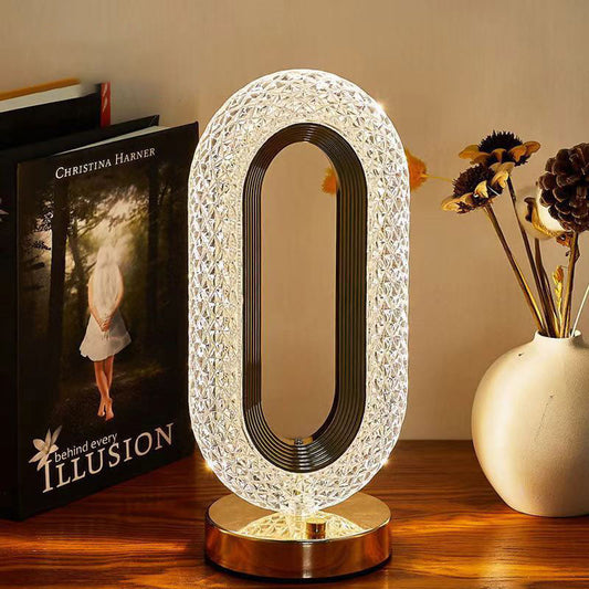 💡🛋️ 50% OFF! ✨ Stylish Rechargeable Touch Bedside Night Light – 3‑Color Temperature Acrylic LED Desk Lamp.