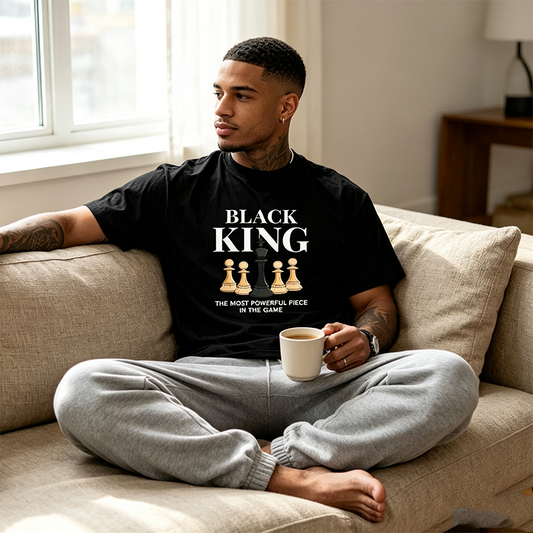 👕📏 LIMITED TIME 50% OFF! ♟️Men's Plus Size Chess Slogan Tee – Bold print & relaxed fit – Wear your game with pride.