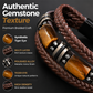 🪨 Braided PU Leather Bracelet