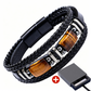 🪨 Braided PU Leather Bracelet