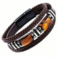 🪨 Braided PU Leather Bracelet