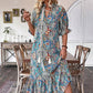 🌸🌿 LIMITED TIME 50% OFF! 🌺Women's Summer V-Neck Floral Dress – Floral print & breezy fit – Perfect for sunny days.
